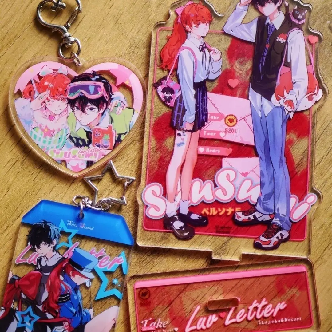 Persona товары для аниме Amamiya Ren Kasumi Yoshizawa акриловая подставка Kawaii фигурка сумка кулон