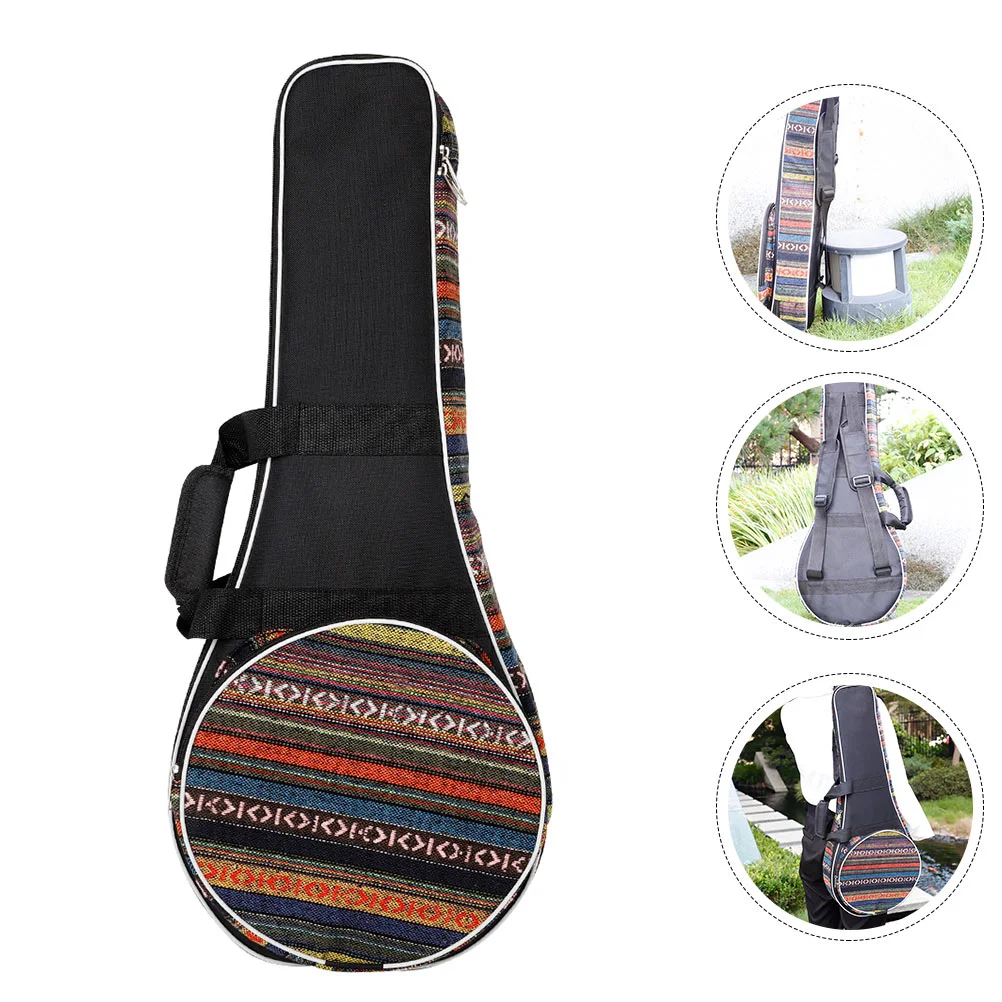 

Mandolin Bag Case Storageguitar Carrying Musical Style Gig Instrument Pouch Special Pack Holder Bass Pick Strap Awaterproof Hard
