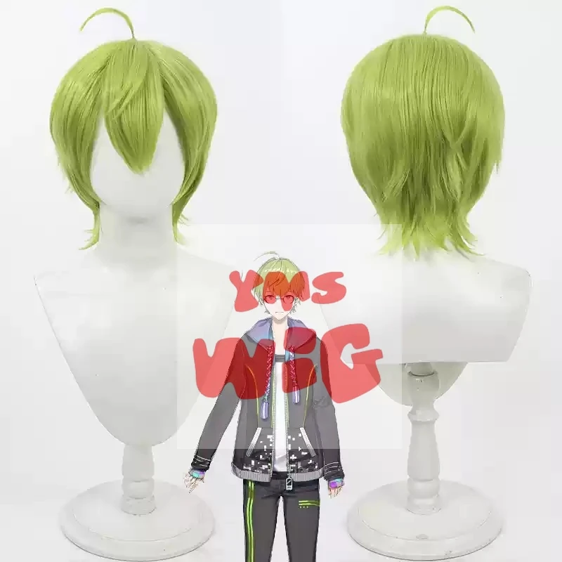 Nijisanji VTuber Youtuber Shibuya Hajime Косплей Парик Термостойкие синтетические волосы Хэллоуин