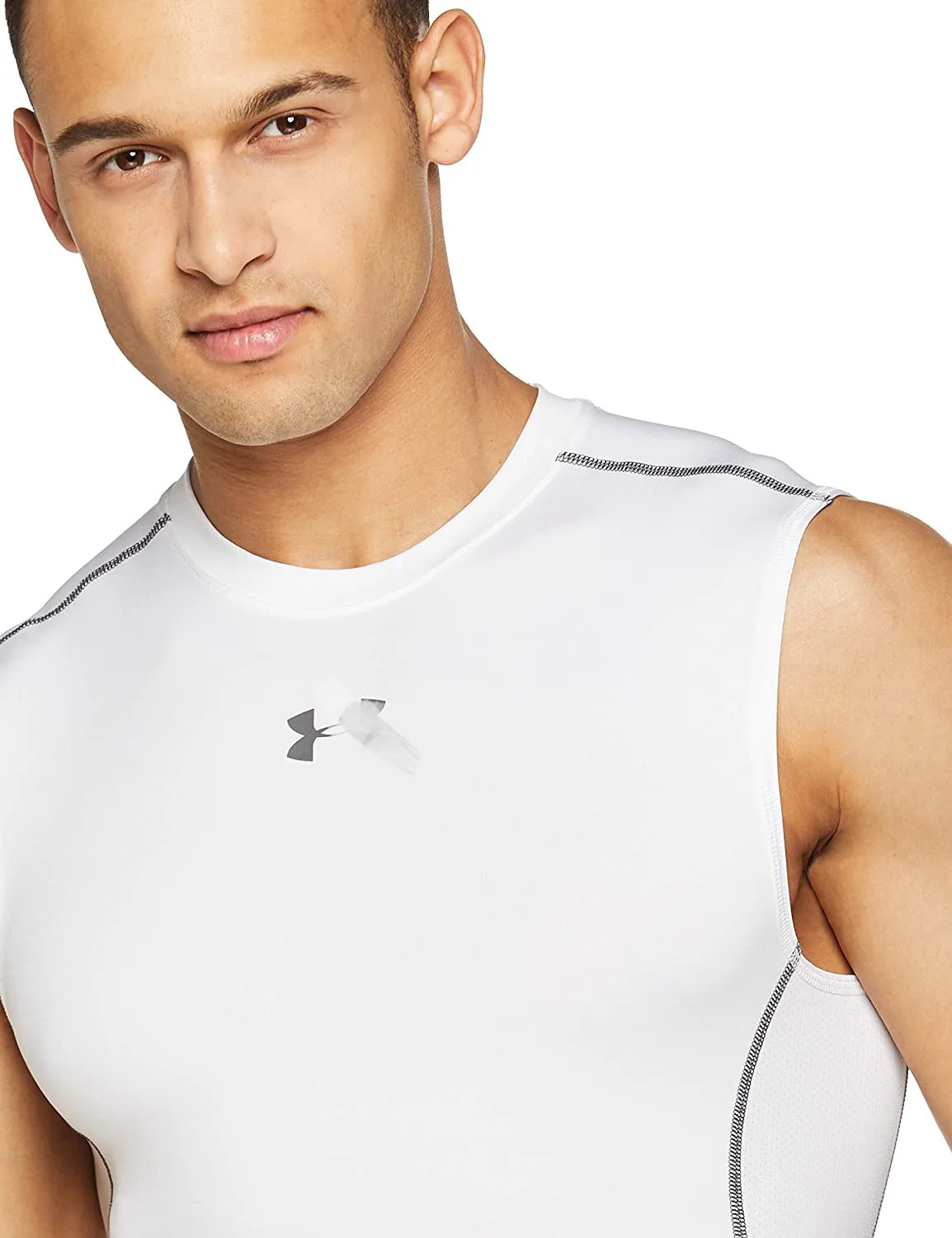 

2020 Summer New European and American Trend Men's Tight Sports Sleeveless Vest Foreign Trade Cross-border Amazon Explosive Whole