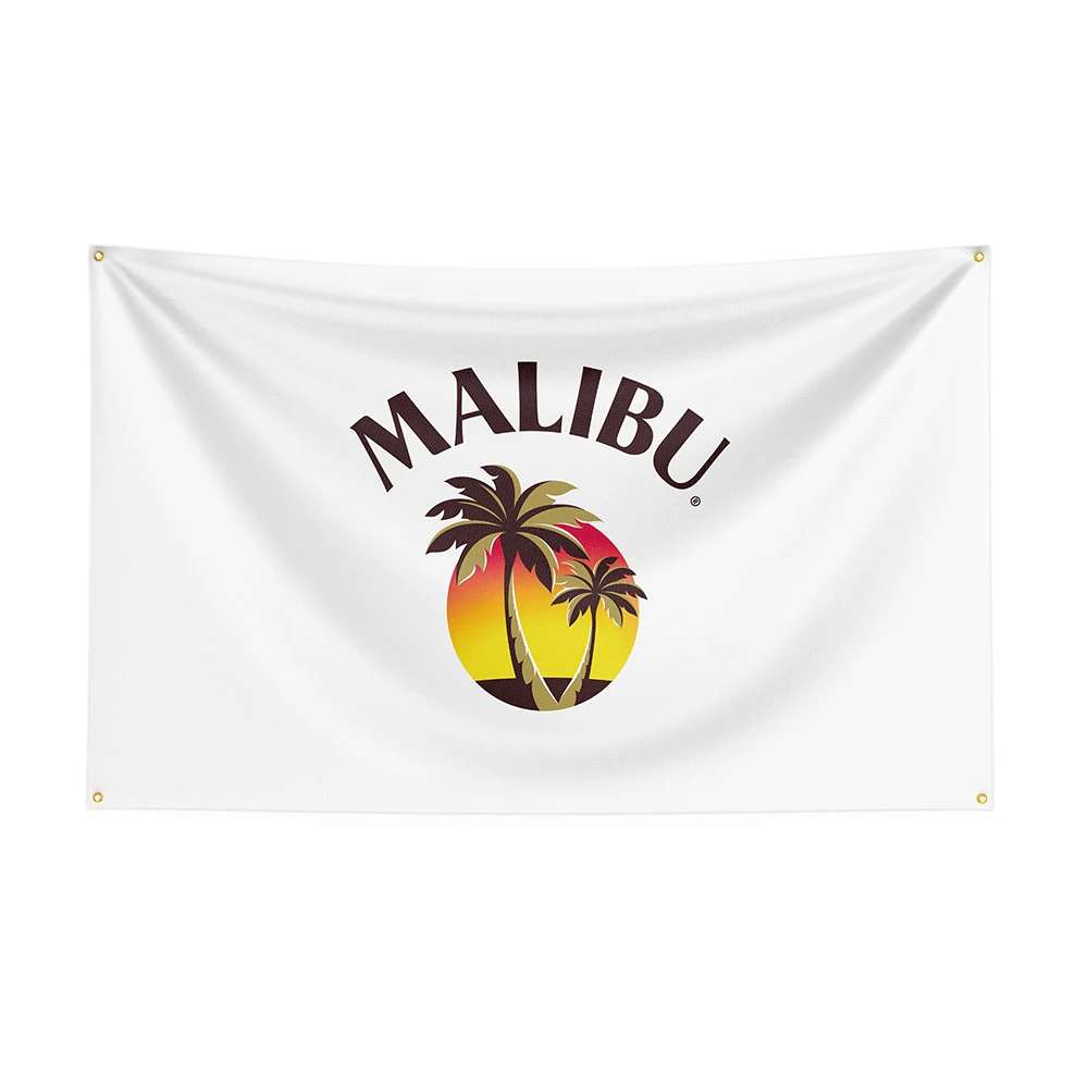 

90x150cm Malibus Flag Polyester Printed Alcohol Banner For Decor