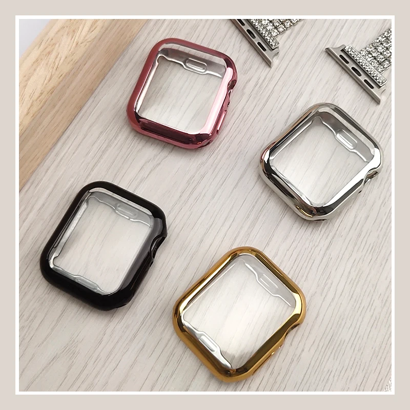 

screen protector for Apple watch case 40mm 45mm 44mm 41mm 38mm 42 Full Face Cover Bumper iwatch apple watch series 7 6 se 5 4 3