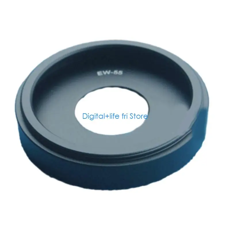 Фото E06D EW55 EW-55 55 мм металлическая крышка бленды объектива камеры для RF 28 мм F2.8 R50 камер №5