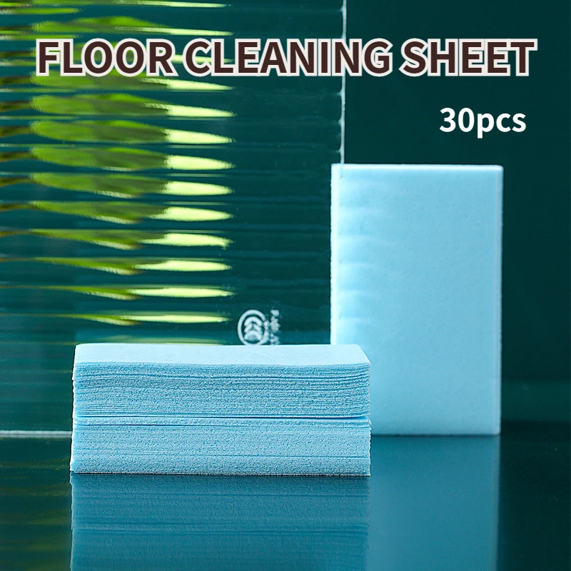 

30Pcs Floor Cleaning Sheet Mopping Multi-effect Detergent Household Cleaning Wood Floor Tiles