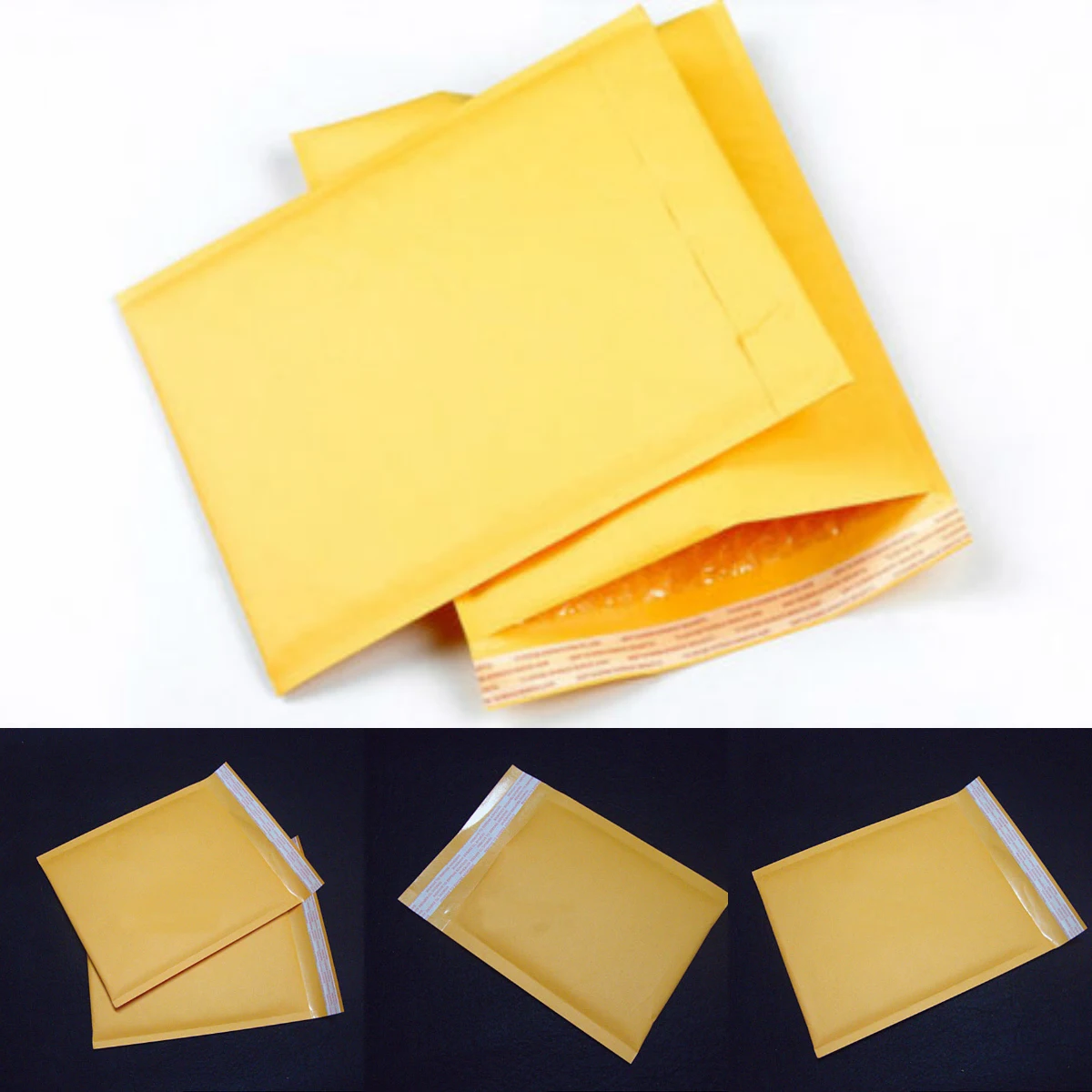 

Kraft Bubble Mailers Padded Envelopes Shipping Bag Self Seal Business School Office Supplies Mailing Bags Paper Envelopes