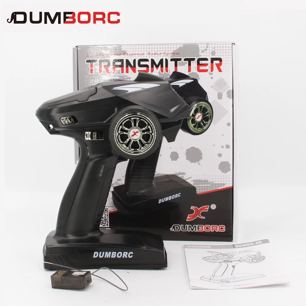Пульт дистанционного управления с передатчиком пельborc X6 X4 2,4G 4CH 6CH с приемником X6F X6FG для детской модели автомобиля, танка, лодки, запчасти для радиоуправляемых автомобилей