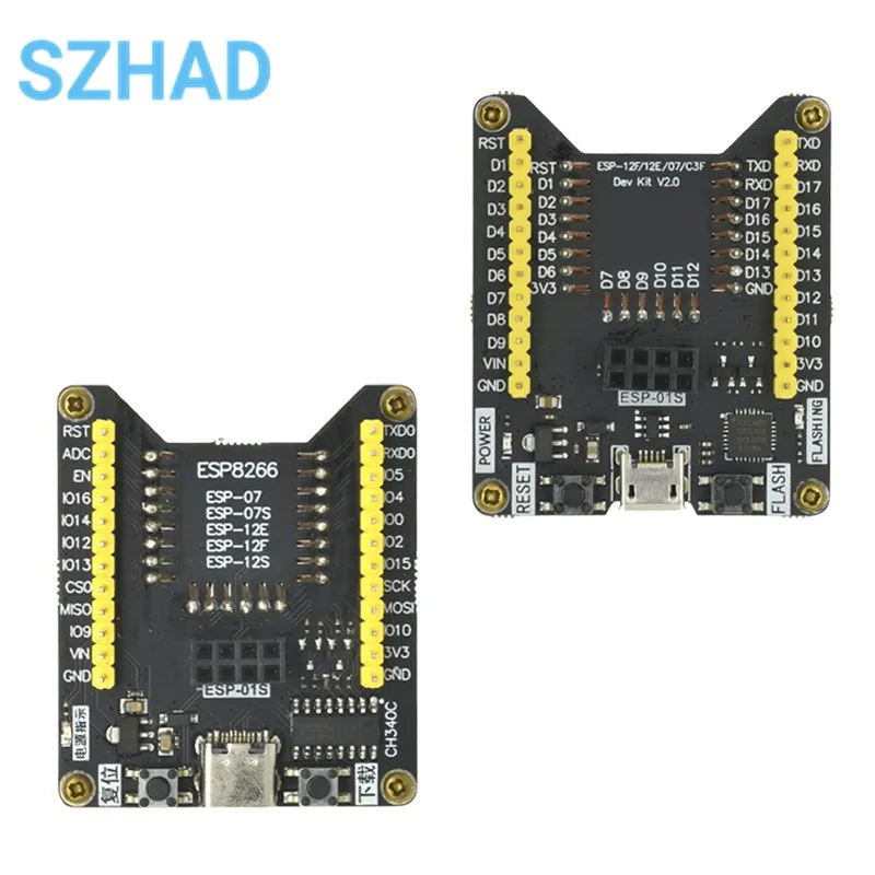 Макетная плата ESP8266 с Wi-Fi, тестовая рамка, инструмент для сгорания, загрузчик для Φ ESP07S ESP12E ESP12F ESPF1 ESP-01S ESP01/07