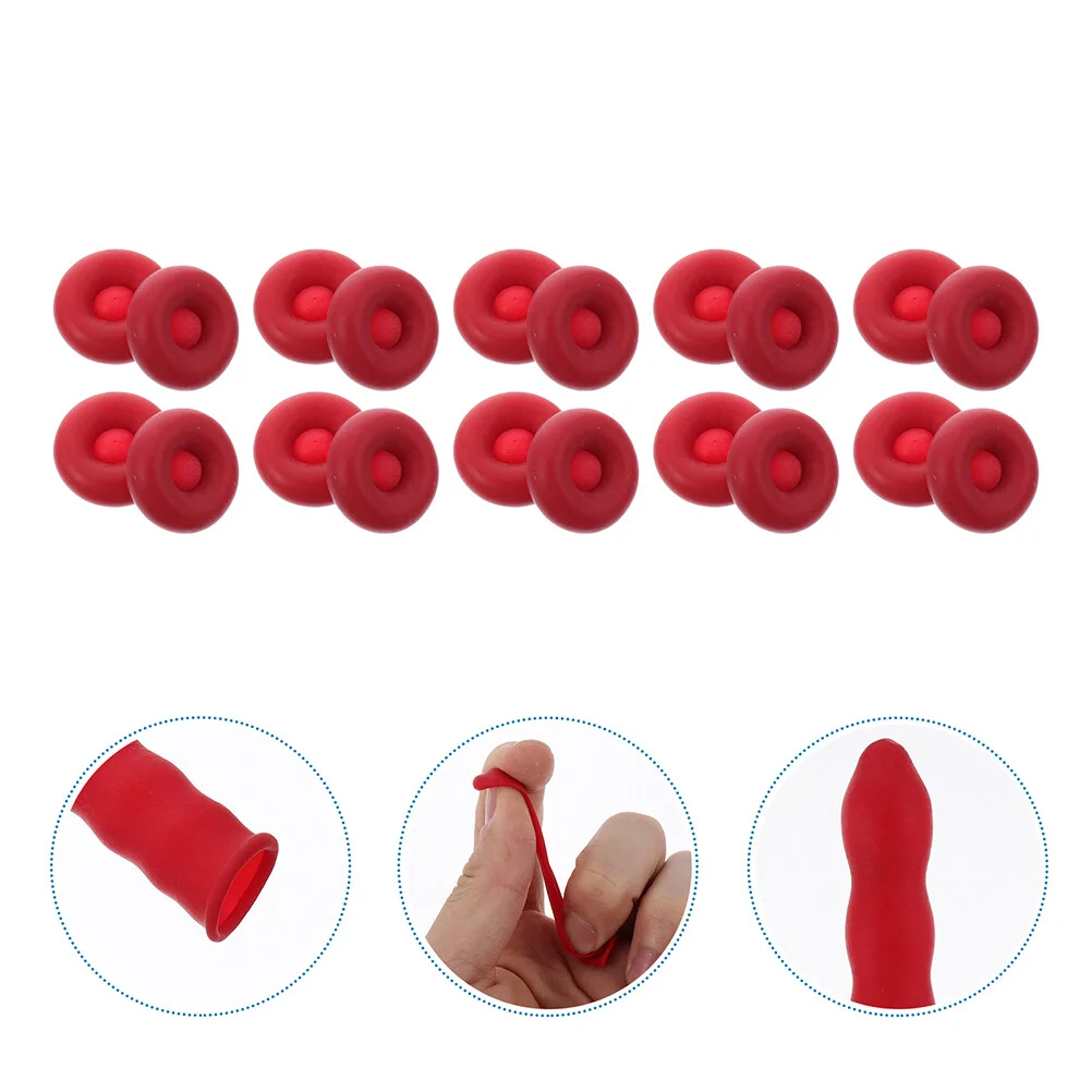 

20 Pcs Silicone Caulk Remover Remover Remover Remover Little Red Riding Hood Caulking Tube Cap Silicone Emulsion Open Preserving