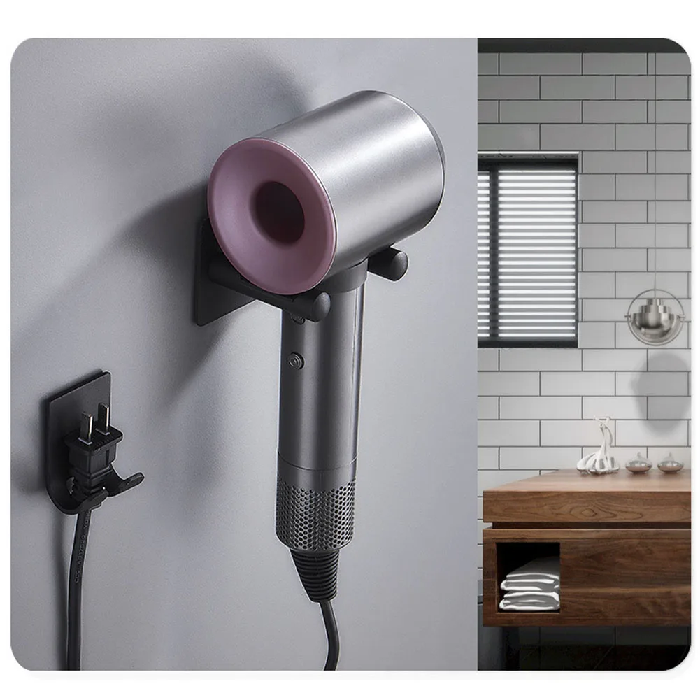 Держатель для сушилки Dyson настенная вешалка серебристого цвета