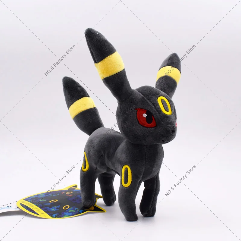 22cm Anime Pokemon Plush Toy Kawaii Umbreon Standing Stuffed Animal Doll Toys For Children Birthday Gifts |