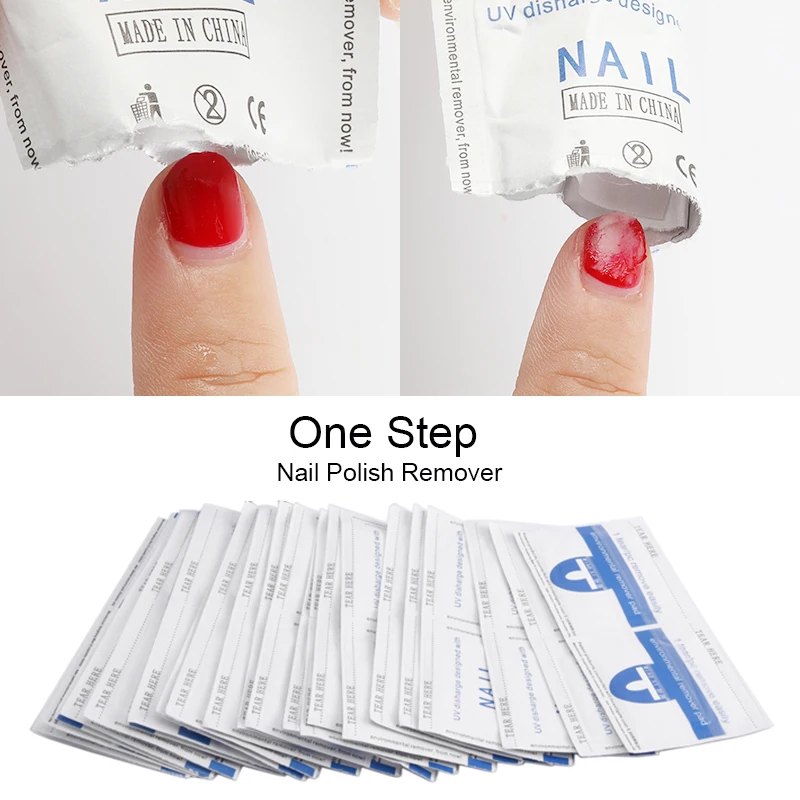 ROSALIND Removal Wraps Wipes For Removing Gel Varnish Lint-Free Napkins For Manicure Cleanser Nails Remover Napless Napkins