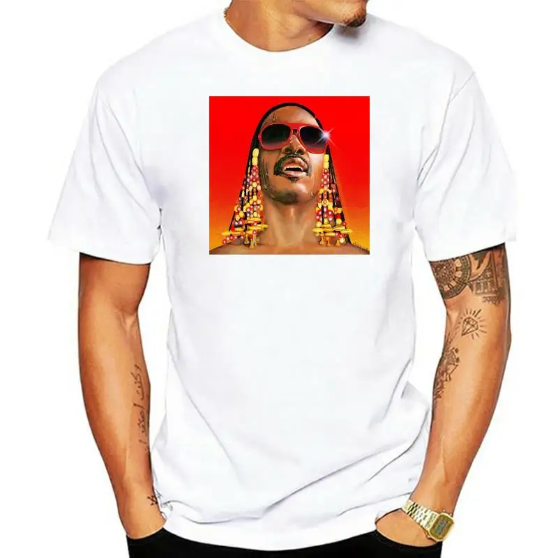 

New Stevie Wonder Us Singer Black S Usa Size T-Shirt S M L Xl 2Xl Xxxl Zm1 Cotton Customize Tee Shirt