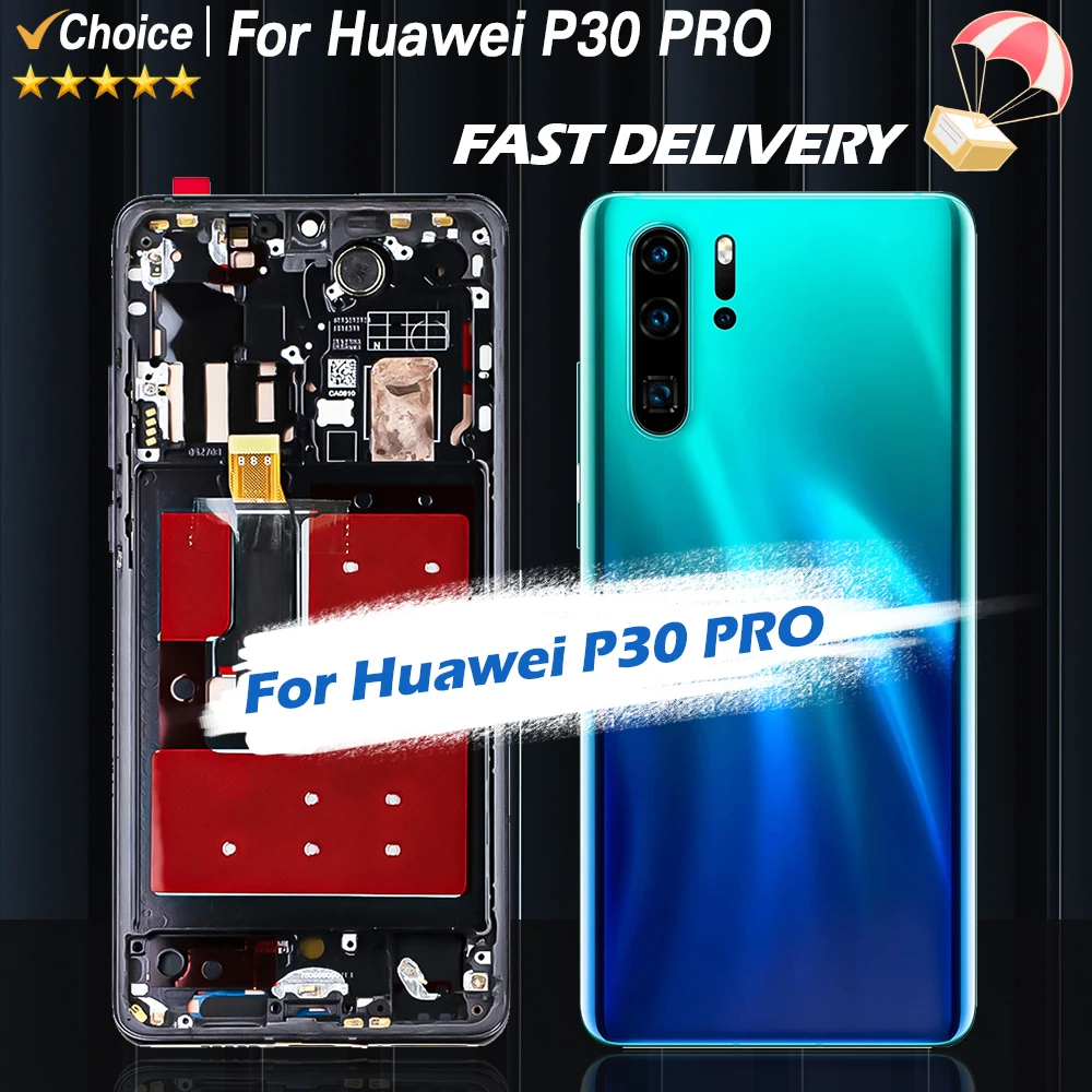 Для HUAWEI P30 Pro 6 47 ''для P30Pro VOG-L29 L09 AL00 L04 AL10 HW-02L ЖК-дисплей сенсорный экран