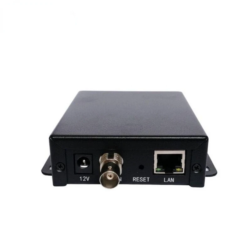 

radio tv broadcasting equipment 1CH 1080p live tv streaming Audio Video to ip encoder IPTV h265 encoder sdi