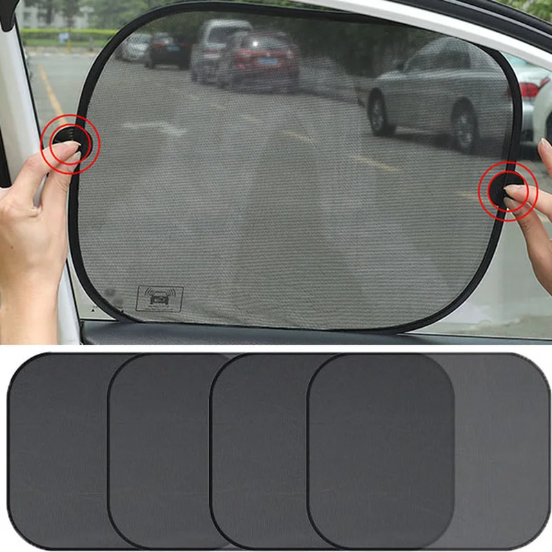 

5pcs Car Sunshade Covers Universal Windscreen Folding Visor Reflector Windshield Auto Window Sun Shade Protector Accessories