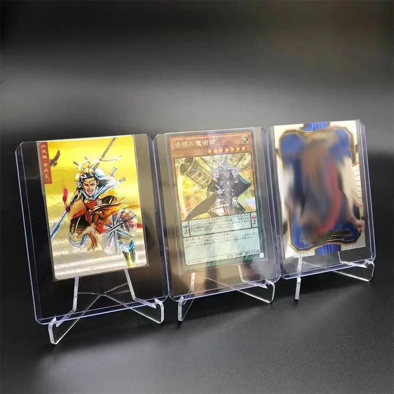 

10/25/100PCS Card Transparent Sleeves Protector Playing Case Kids Toy