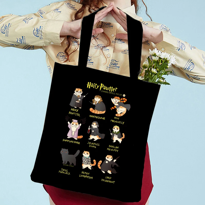 Women Shoulder Bag Emily In Paris Canvas Aesthetics Tote Bag Eco Shopping  Bag Large Capacity Female Foldable Beach Shopper Bag - AliExpress