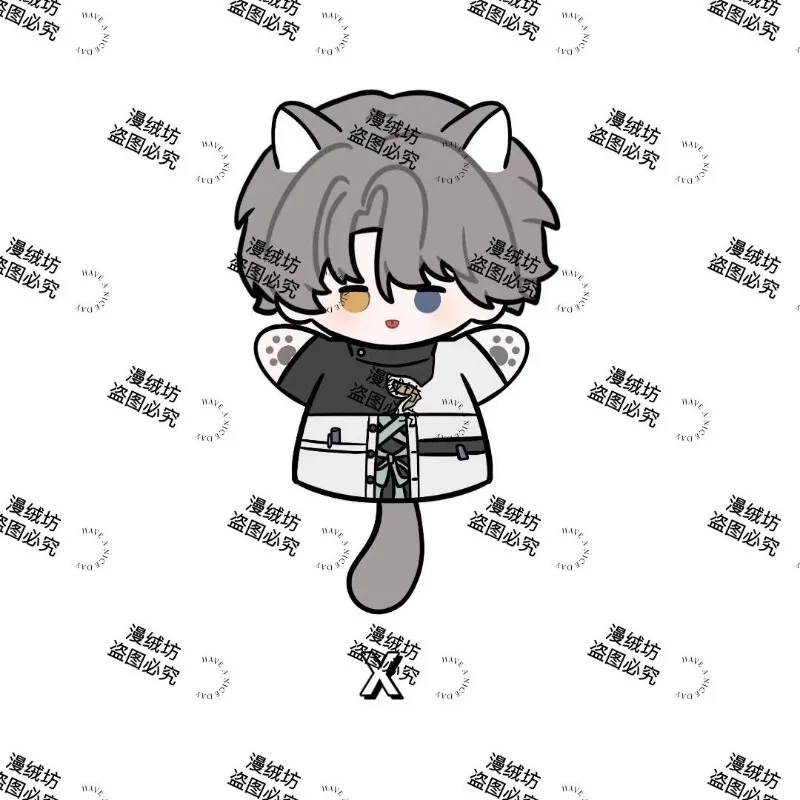 25 см игра аниме реверс: 1999 косплей Voyager Isolde Six X гористик мягкая плюшевая ручная