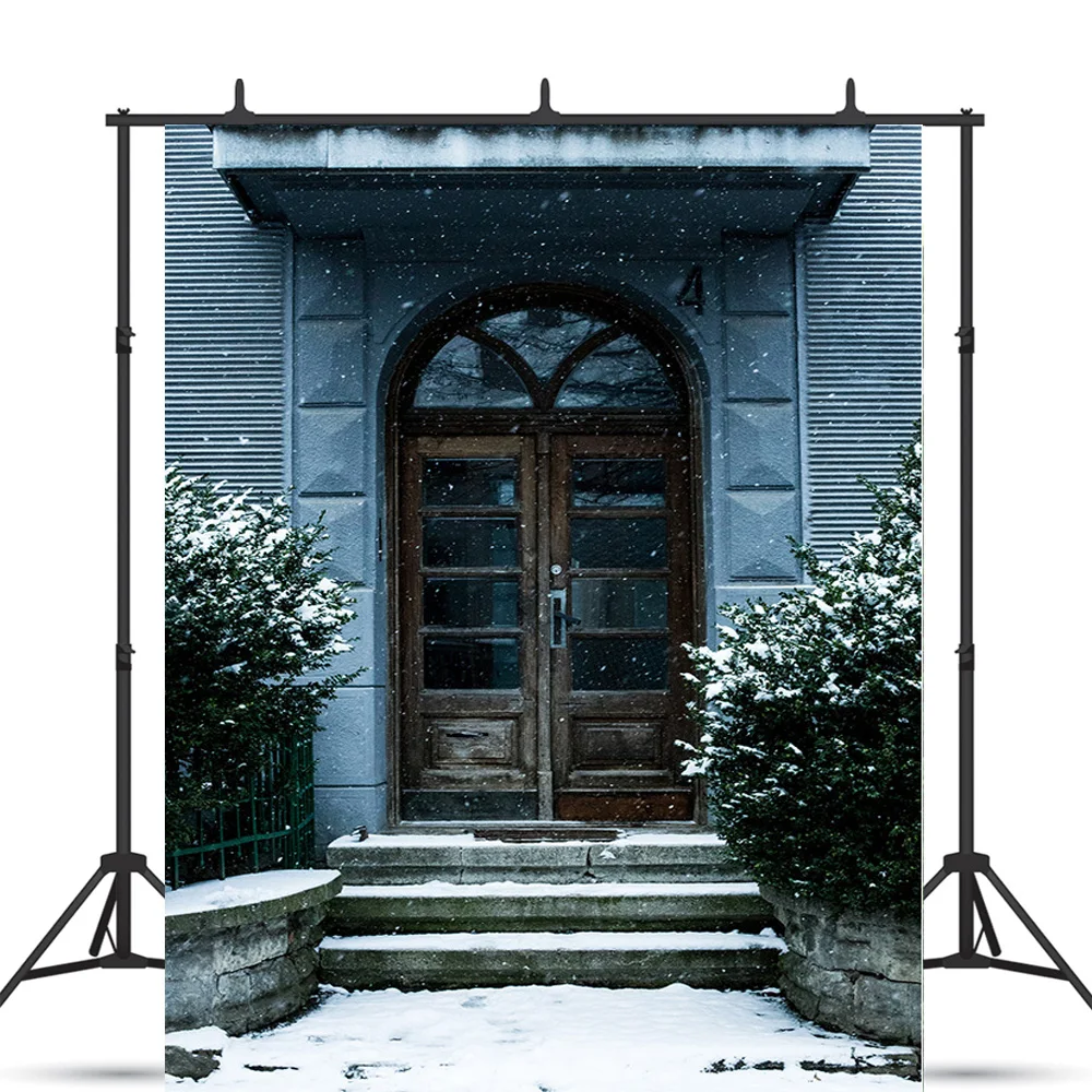SHUOZHIKE Gothic Magic Halloween Day Photography Backdrops Castle Mysterious Roman Pillar Arch Photo Studio Background FF-12