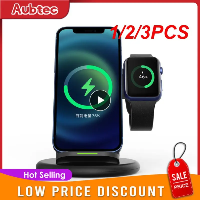 

1/2/3PCS 3 in 1 20W Magnetic Wireless Chargers Stand For iPhone 12 13 14 Charger Dock Station for Wireless