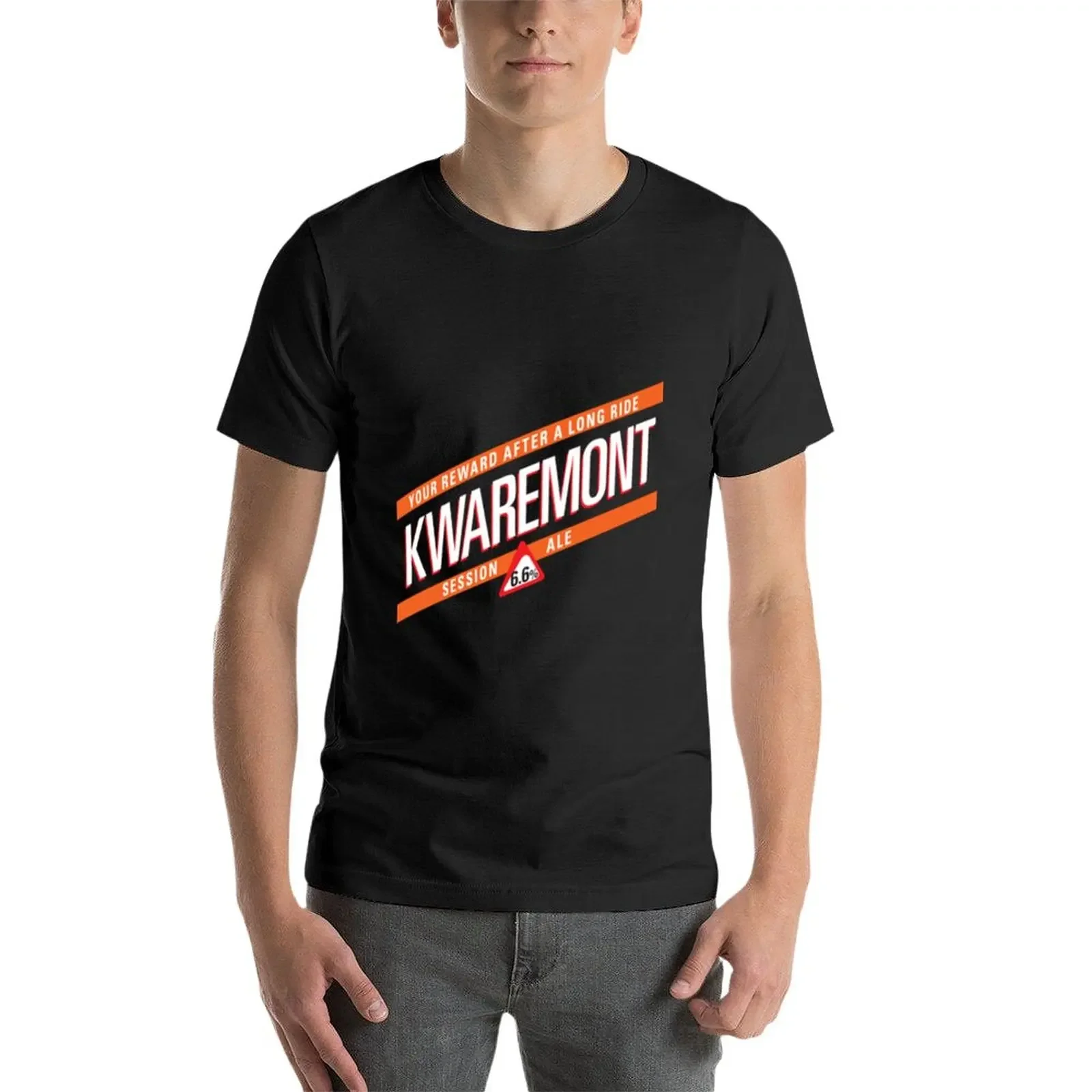 Новая Привлекательная дизайнерская футболка Kwaremont оверсайз индивидуальная