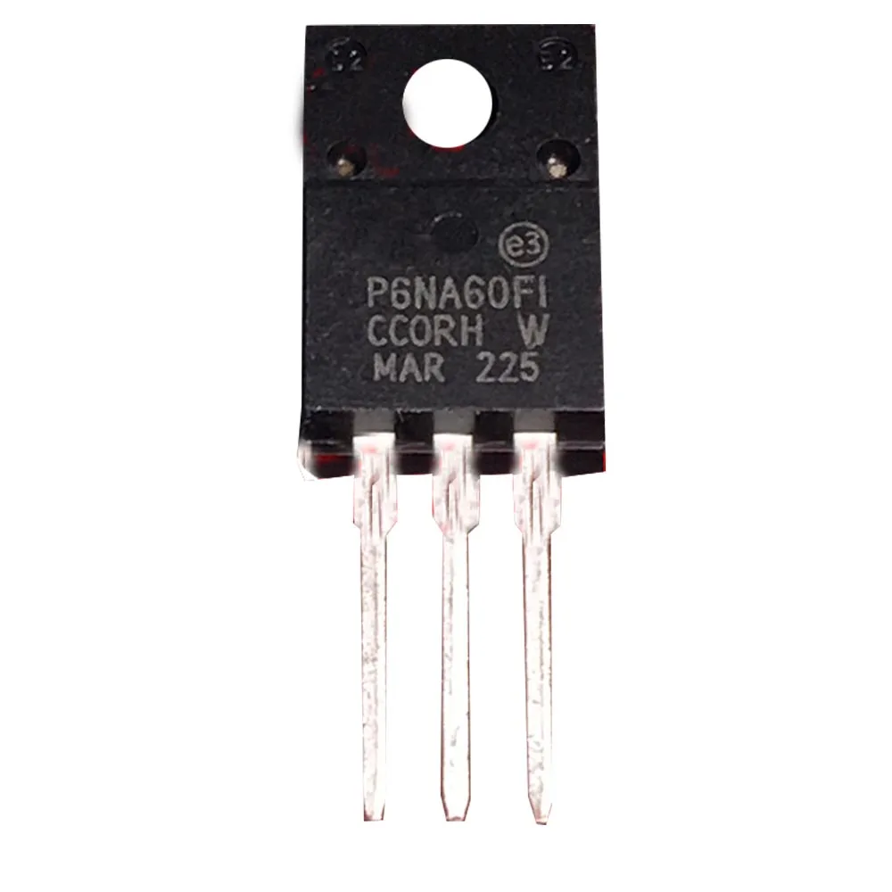 

10pcs/lot STP6NA60FI P6NA60FI New spot TO-220F 600V