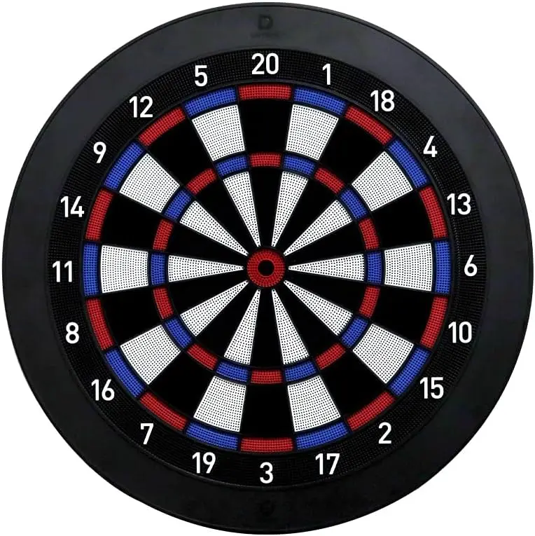 with Online Electronic Soft Tip Dart Board,15,5inch and Toug