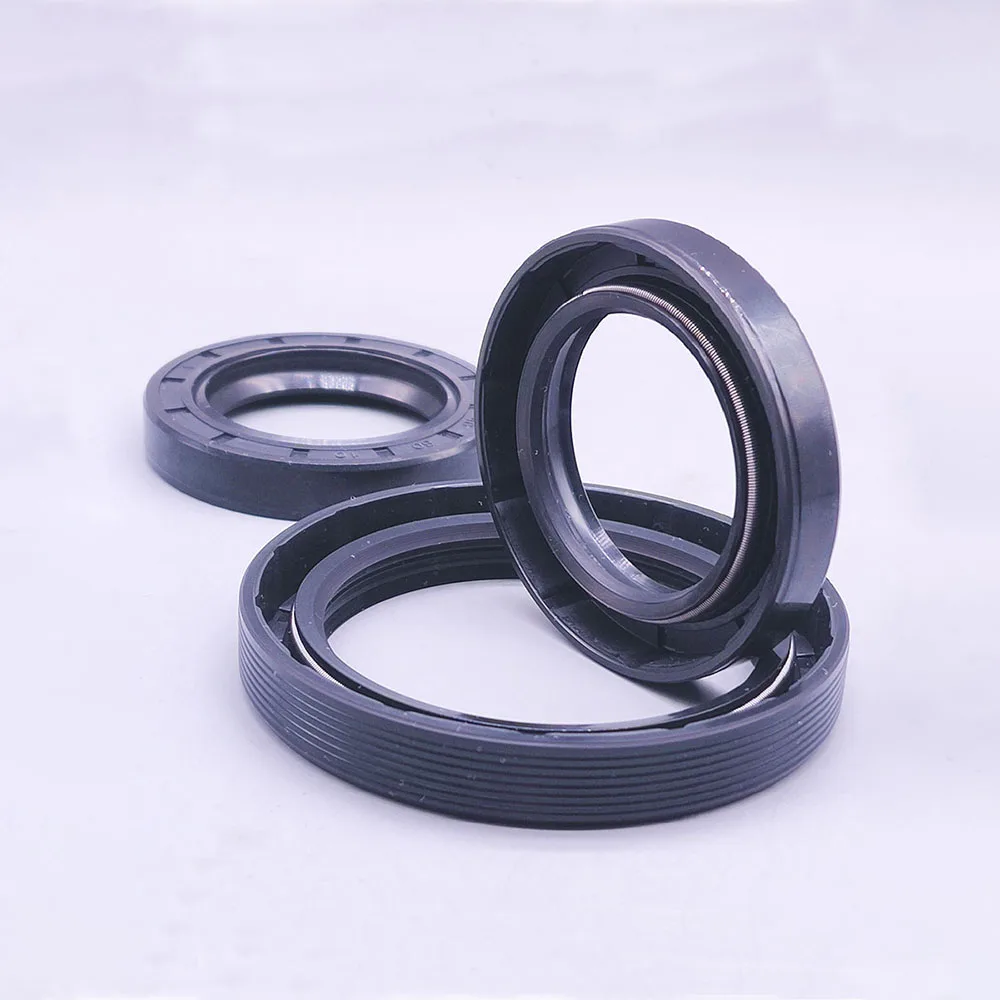 

2PCS Black TC/FB/TG4 Skeleton Oil Seal Rings ID 30mm 32mm 35mm 38mm 40mm NBR Double Lip Seal Gasket For Rotation Shaft