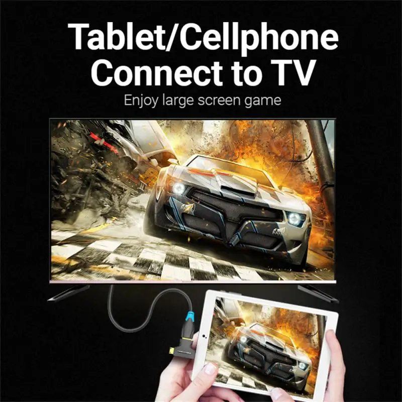 

Male To Female Mini Adapter Cable Connector Micro Adapte For Camera Tv For Projector Multimedia Adapter New 1080p @ 60hz Hot