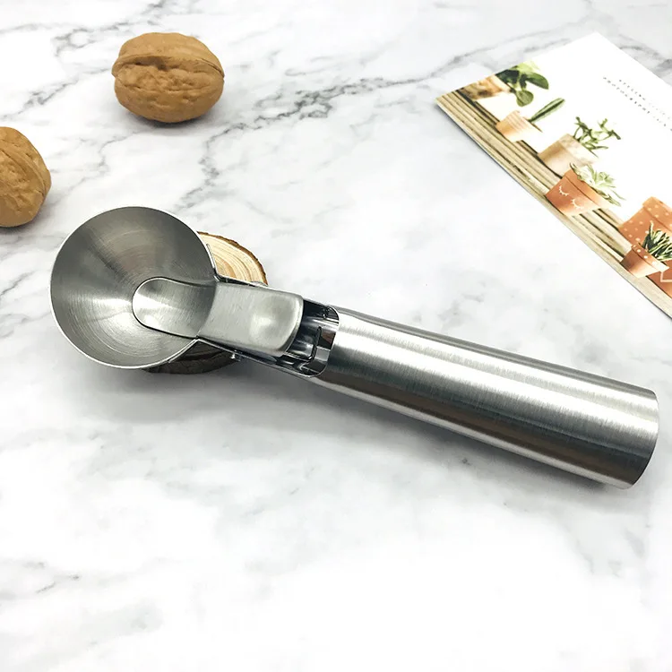 

1Pc Ice Cream Scoop Stainless Steel Ice Cream Digger non-stick Fruit Ice Ball Maker Watermelon Ice Cream Making Tool
