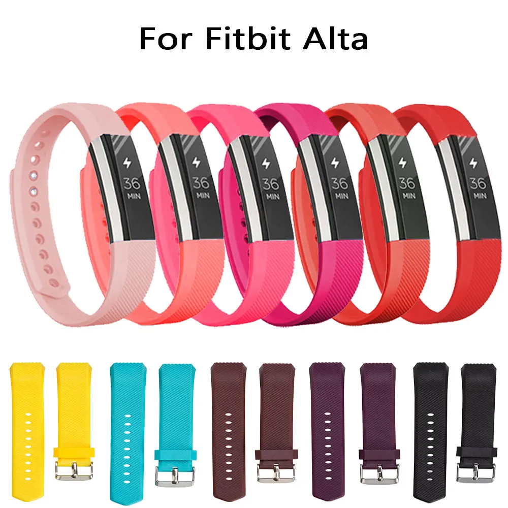 

WatchBands for Fitbit Alta HR Smart Watch Band Wristband Strap Silicone Watch Band Bracelet Accessories For Fibit Alta Bracelet