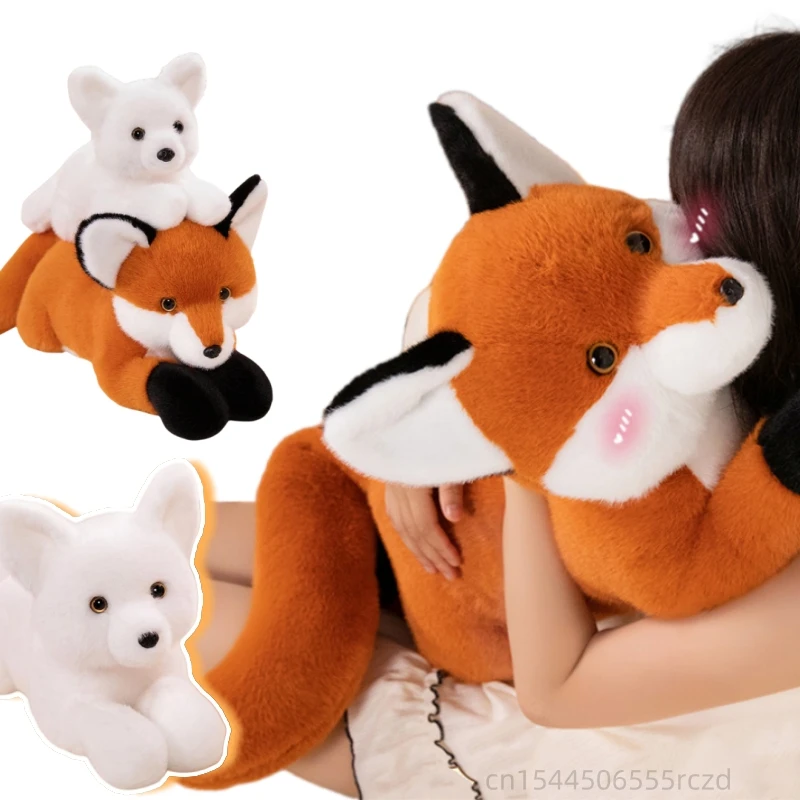 Плюшевая лиса LGZA 45/65/90 см