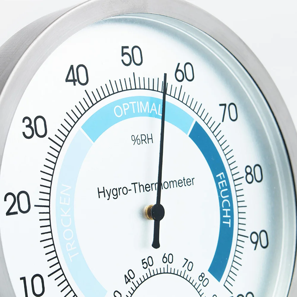 5-дюймовый стабилизированный термогигрометр из нержавеющей стали индукционный