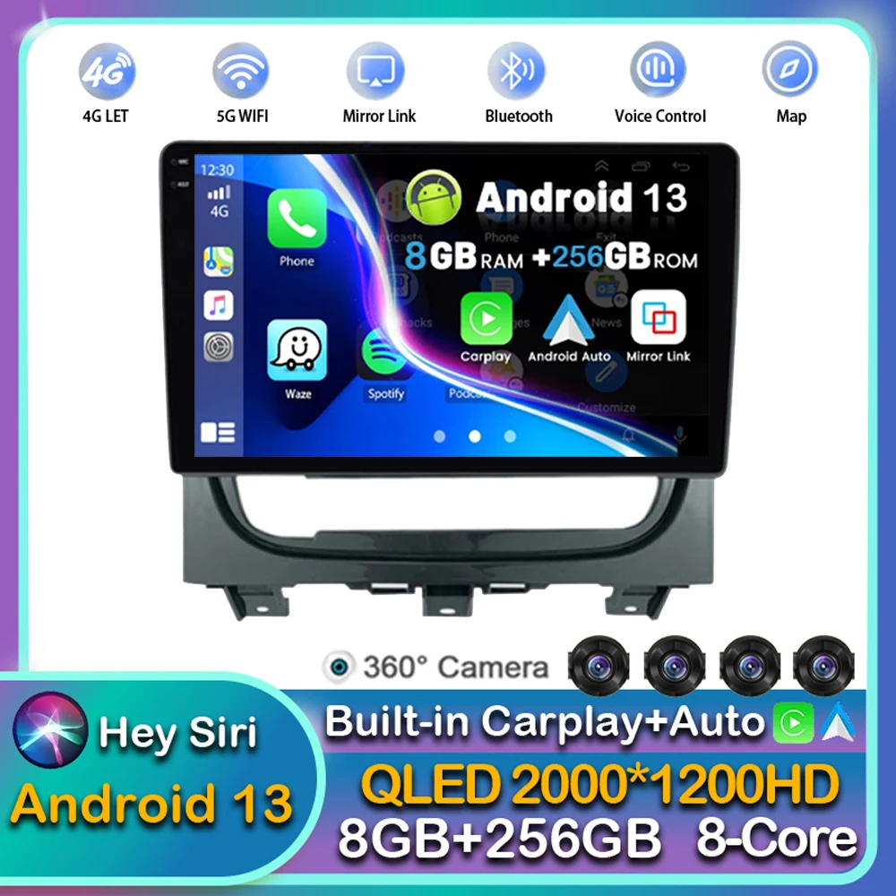 

Автомагнитола для Fiat Strada Idea 2012 2013 2014 2015 2016 Android 13 Carplay Мультимедийный проигрыватель с GPS видео стерео WIFI + 4G DSP