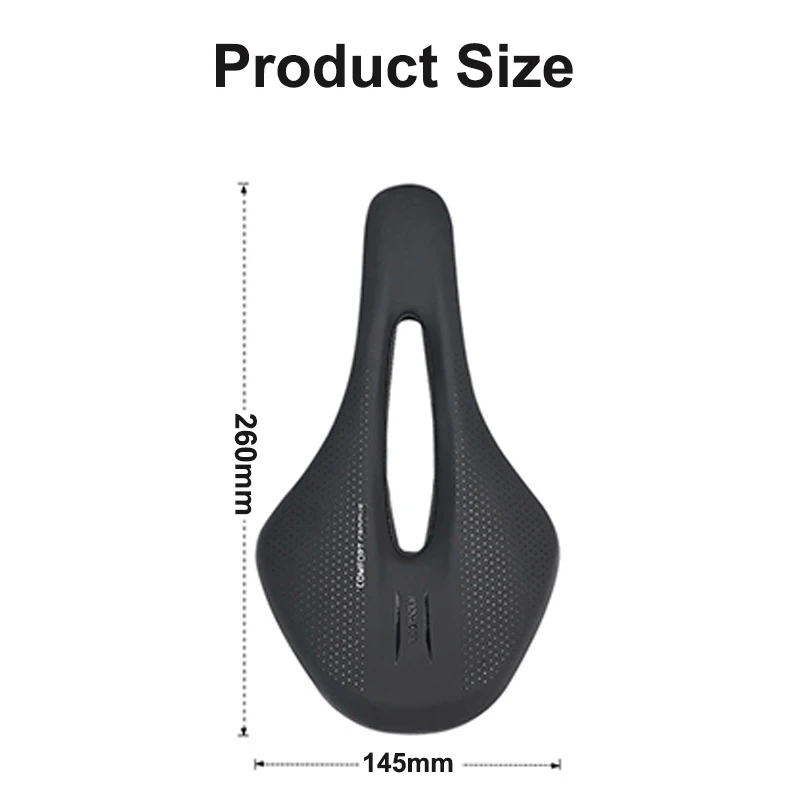 Седло Велосипедное ажурное дышащее мягкая подкладка для шоссейного велосипеда
