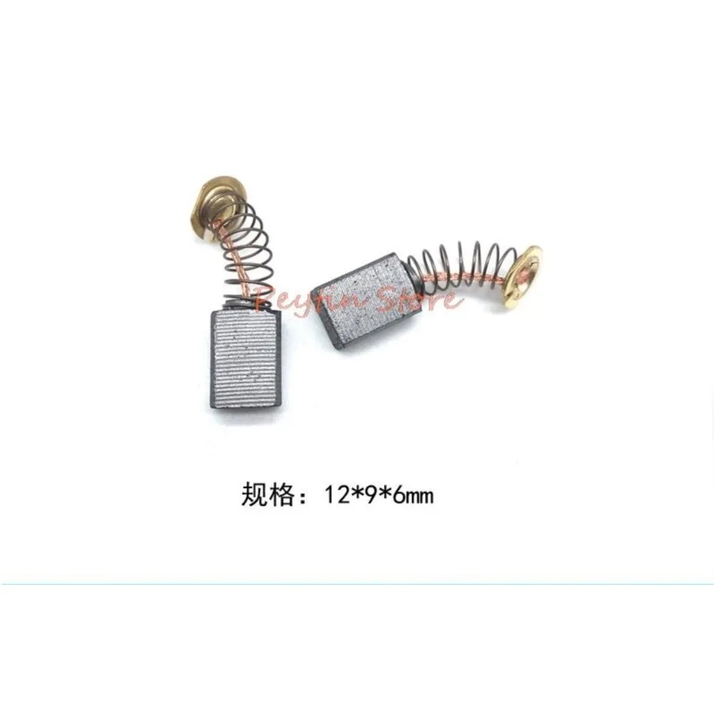 10 шт. 6x9x12 мм угольная щетка с круглой головкой подходит для угловой шлифовальной