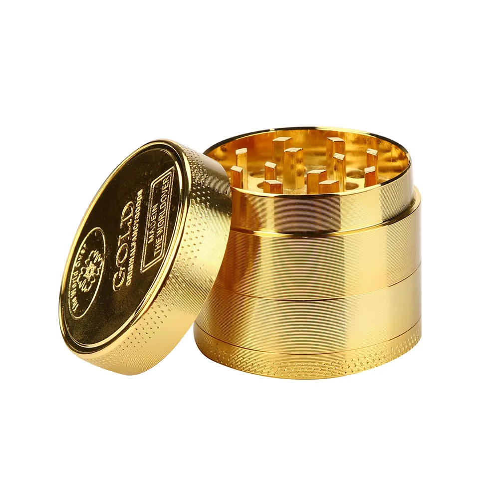 

Alloy Herbs Herbal Cigarettes Herbal Spices Herbal Grinder Alloy Smoke Metal Planner Lao Smoking Accessories Gold Smoke Cutting