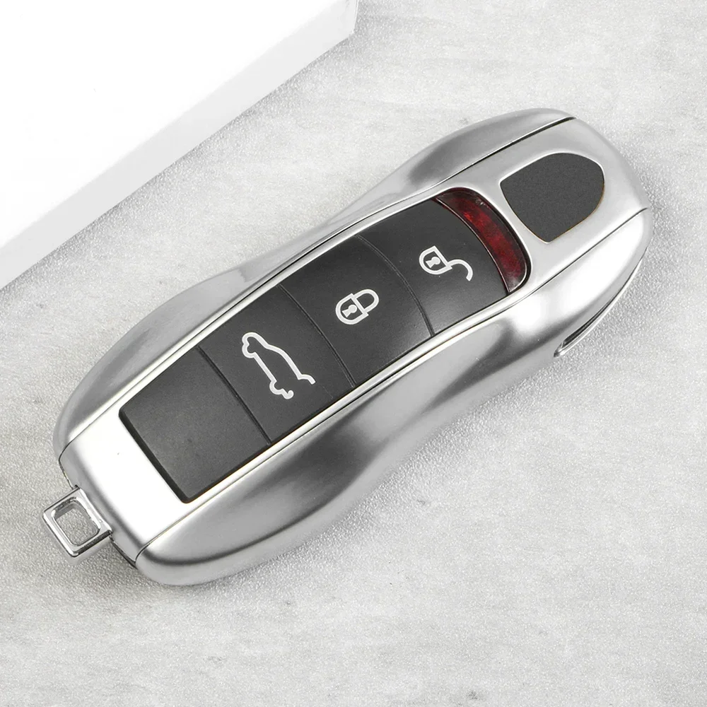 Чехол для автомобильного ключа Porsche Cayenne Cayman Panamera Macan Boxster 911 9ya 971 умный защитный