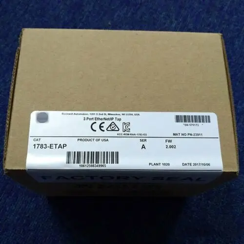 

Новый заводской герметичный 1783-этап, 3 порта EtherNet/IP Tap 1783 этап