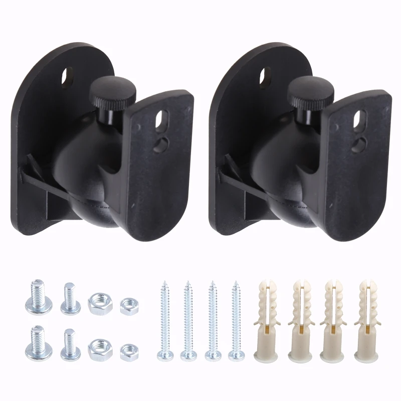 

L21D 1Set Wall Mount Bracket Hanger Wall Bracket Foot Shelf Long Arm Easy to Install