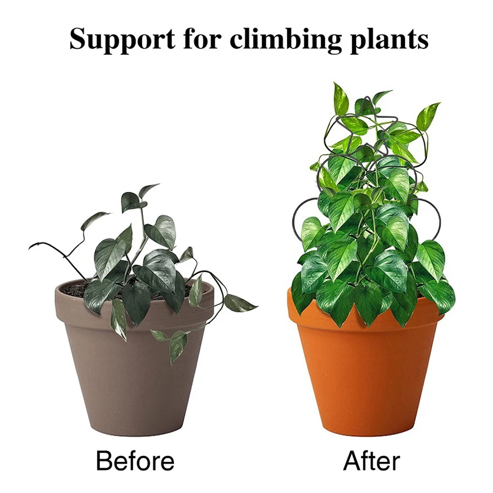 

2PCS Indoor Lattice Rack for Potted Plants Stackable House Plant Lattice Frames for Climbing Plants