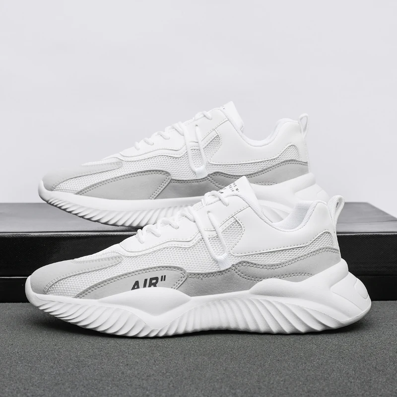 Men Women Sports Shoes Air Cushion Sneakers Damping Casual Running Mesh Breathable Training Jogging Shoes Zapatillas De Hombre