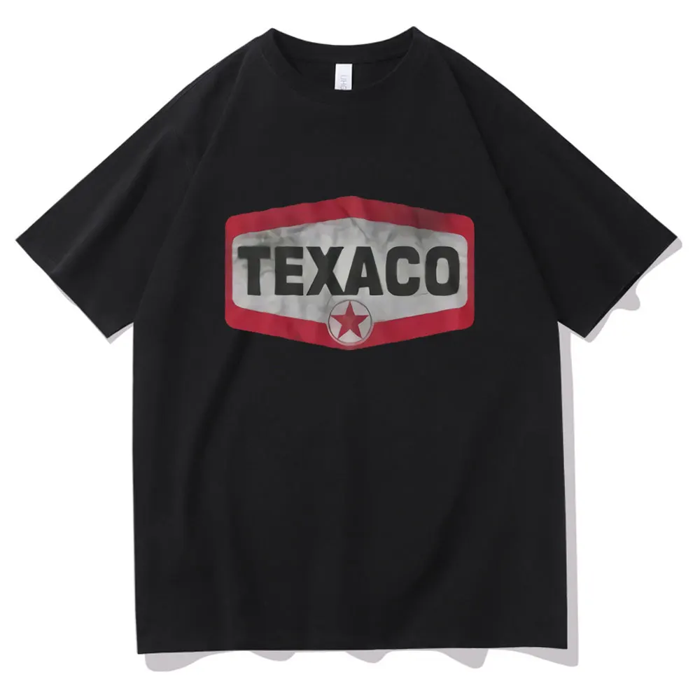 

Texaco T-shirt DM Tshirt Men Women Fashion Tee Men's Vintage Style T Shirts Unisex Personality Tops Summer Oversize Short Sleeve