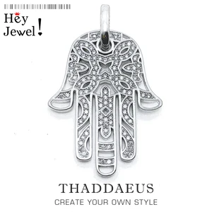 Подвеска рука Фатимы, 2019 модные ювелирные изделия любовь Европа 925 Стерлинговое Серебро бижутерия защита аксессуары подарок для женщин и мужчин