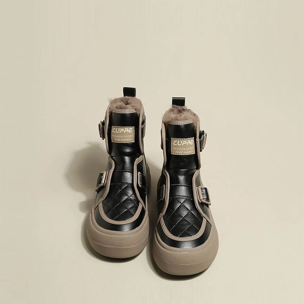 

2023 New Winter shoes for women Fashion And Comfortable Fur Integrated Women's Snow Boots Thickened Plush booties for women