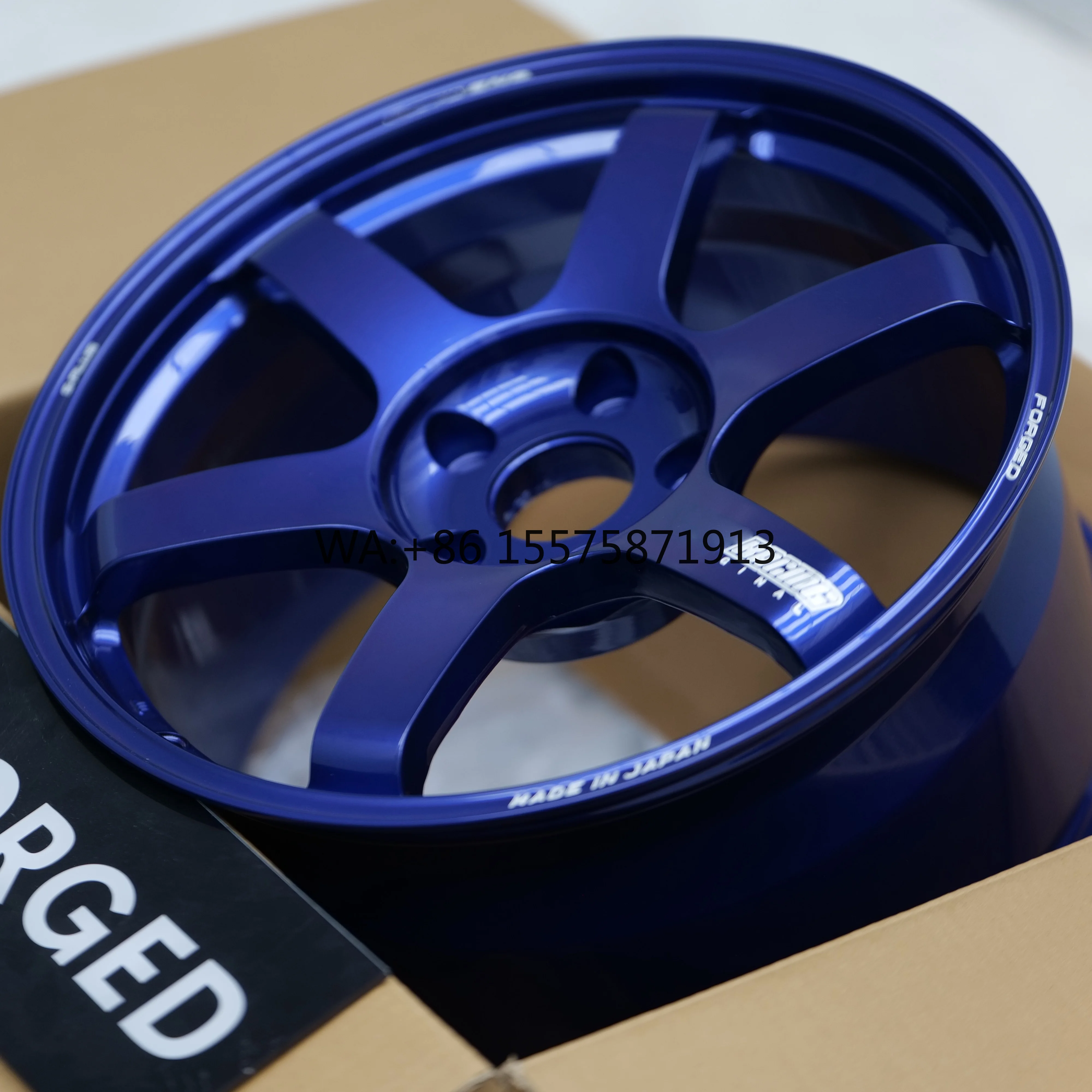Фото Кованые диски Volk Sports TE37 SL из сплава для гоночных автомобилей, 5x114.3, 5x112, 5x120 для M340i G80 G82 G87 F80 F82 №1