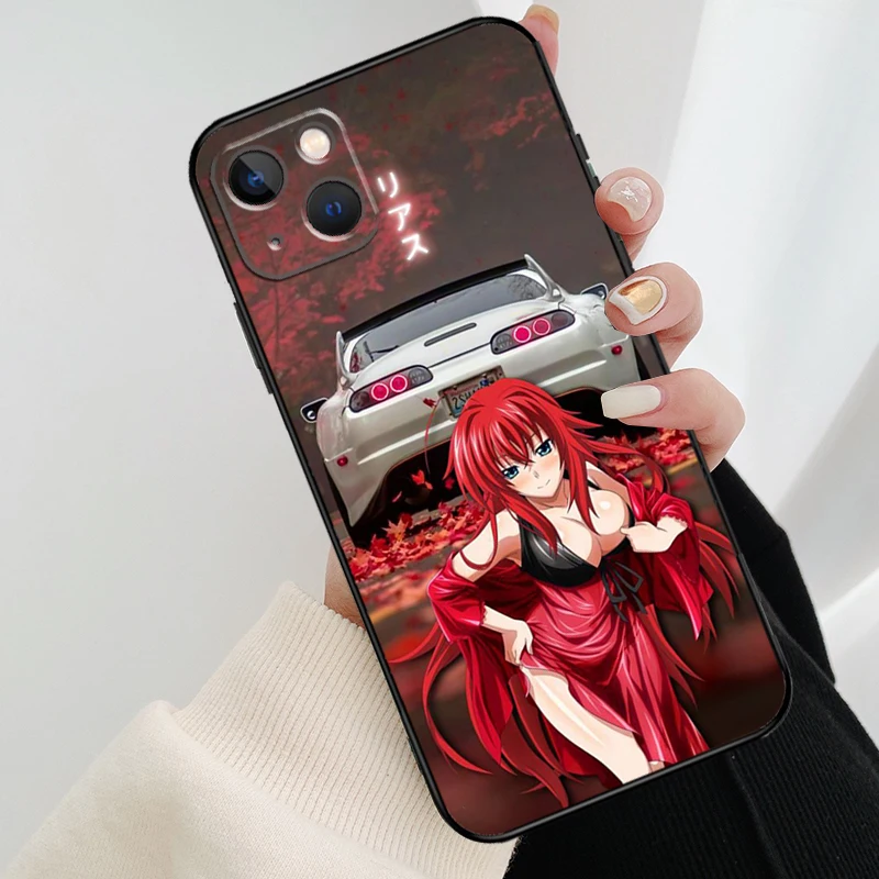 Телефонный чехол Rias Gremory для старшей школы DxD iPhone 11 12 13 Pro XS Max Mini X XR 6 7 8 Plus задний