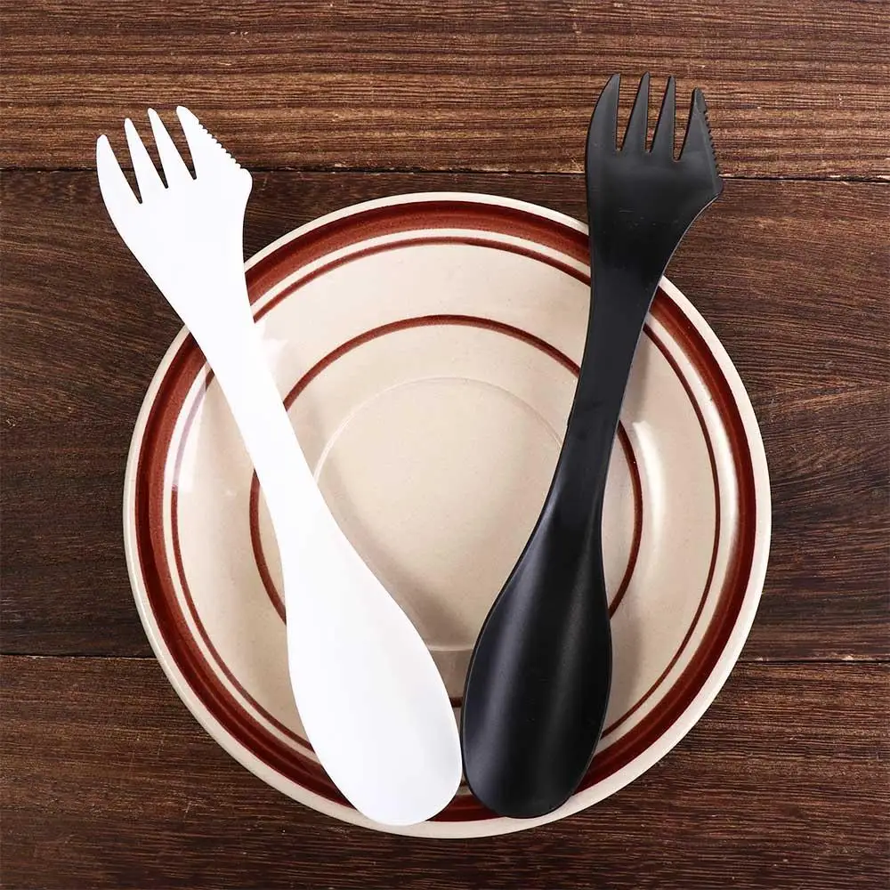 Столовые приборы посуда для улицы вилка фруктов многофункциональная ложка супа