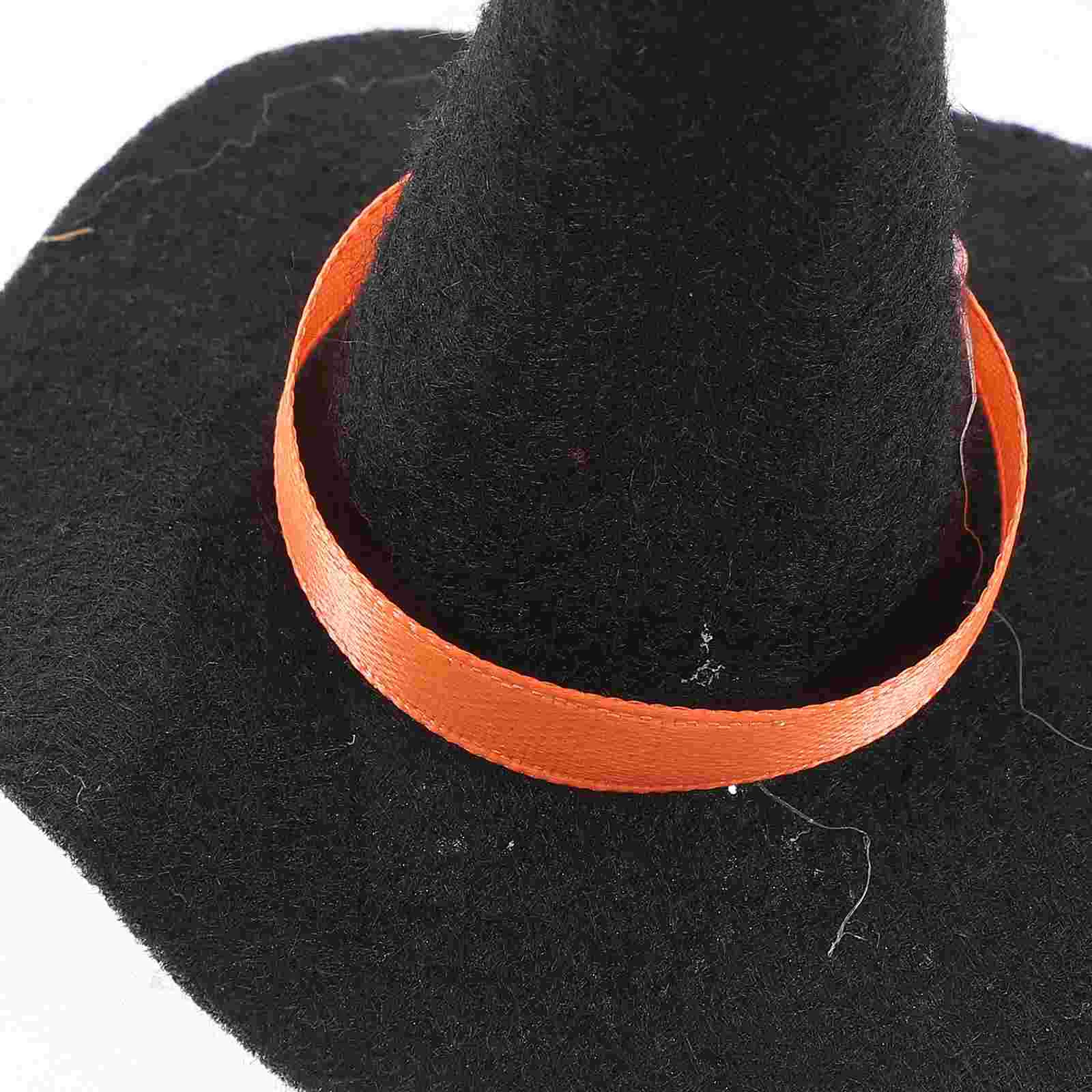 12 шт. мини-шляпа ведьмы с метлой детские игрушки на Хэллоуин куклы маленькие