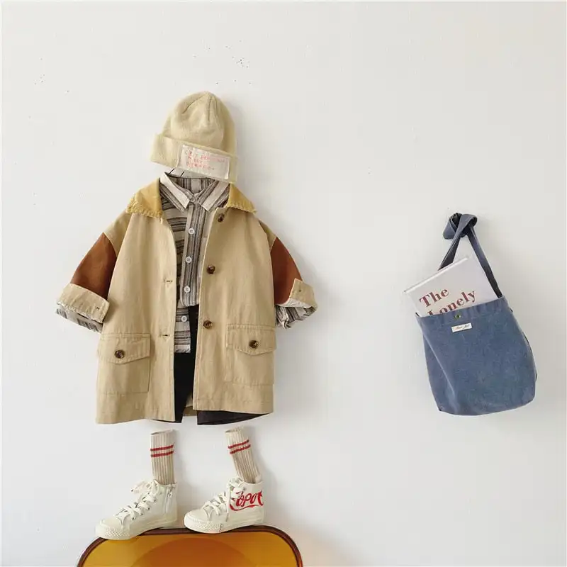 

Classical Vintage Mid-length Jacket